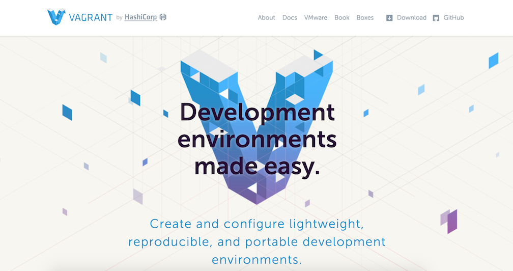 Vagrant homepage